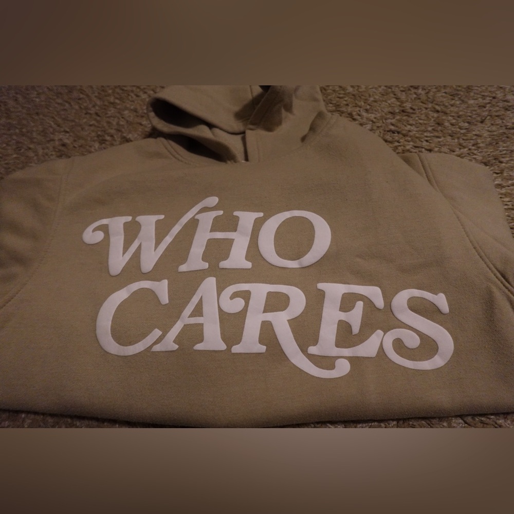 Men’s WHO CARES Sweater
